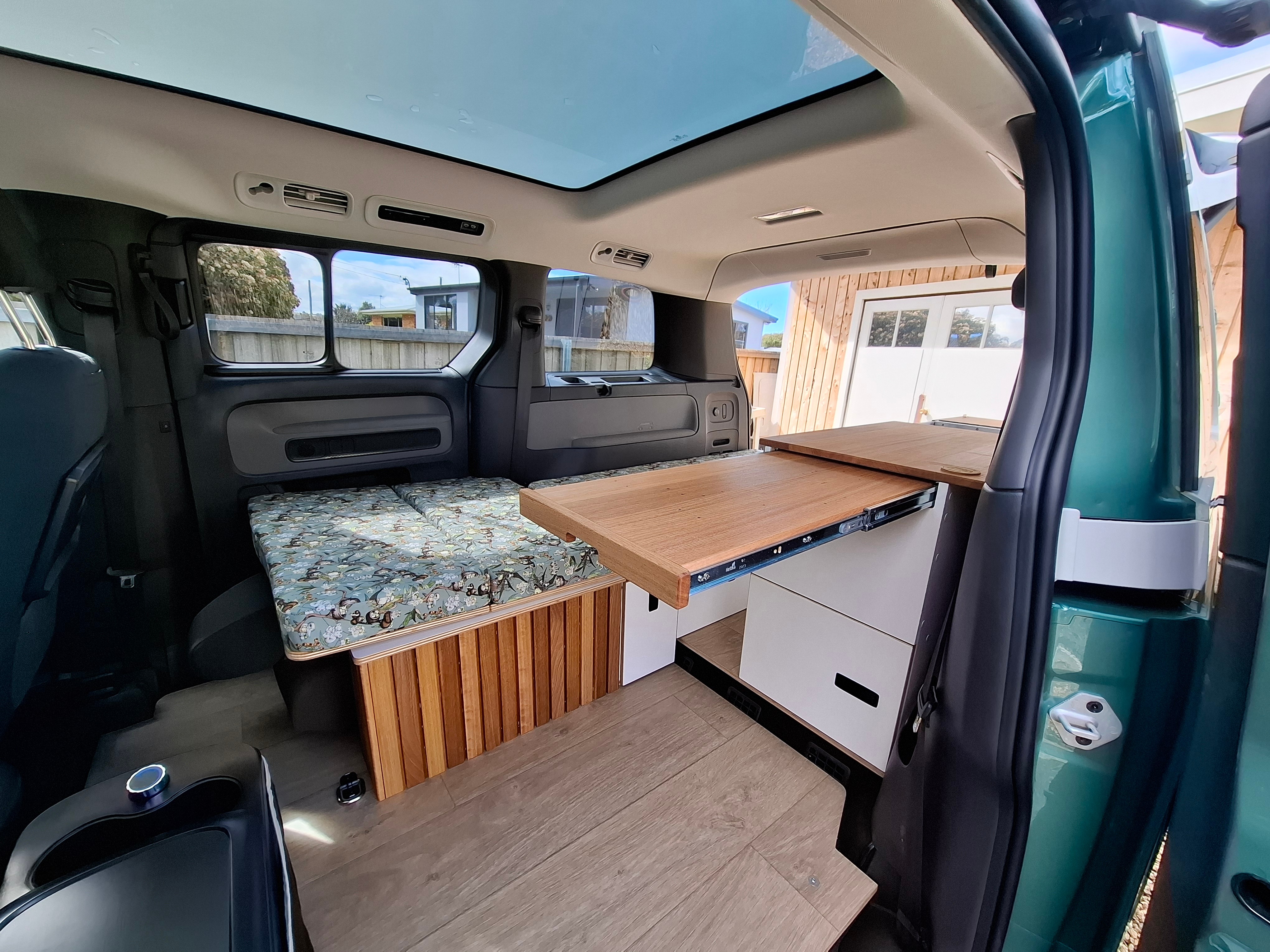 Interior — Carey's VW Buzz electric conversion